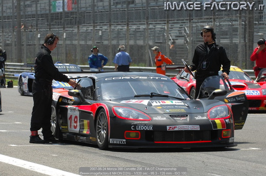 2007-06-24 Monza 398 Corvette Z06 - FIA GT Championship